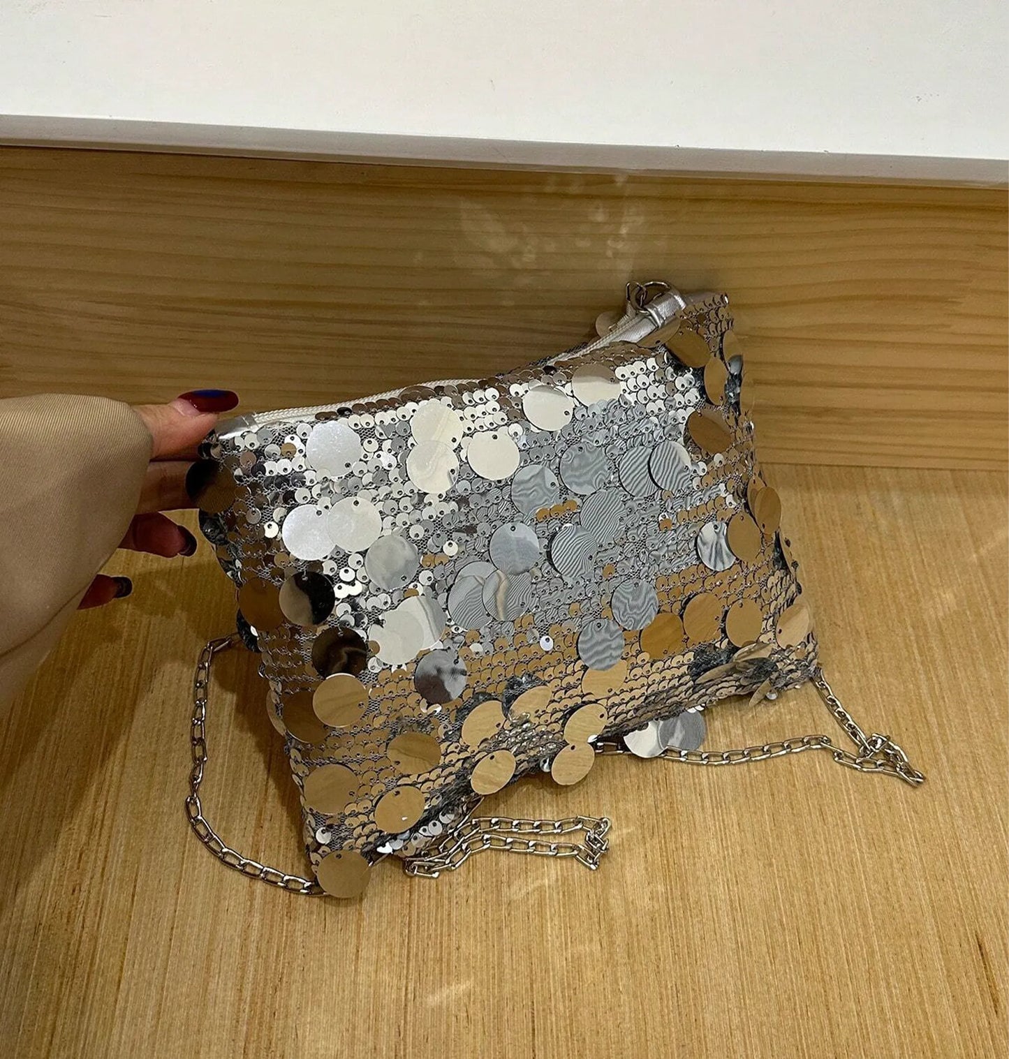 Mini Bolsa Lux Rhinestone – Sofisticação e Brilho