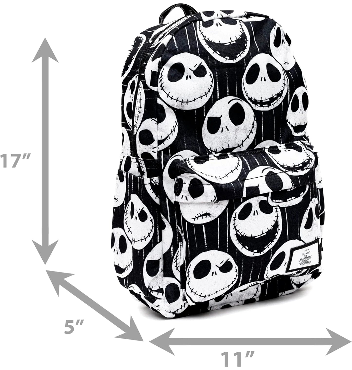 Mochila Jack Skellington – O Estranho Mundo de Jack, Estilosa e Exclusiva