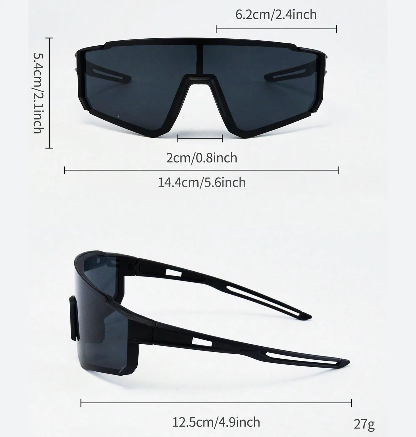 Óculos Esportivo Polarizado – Proteção e Estilo para Qualquer Aventura