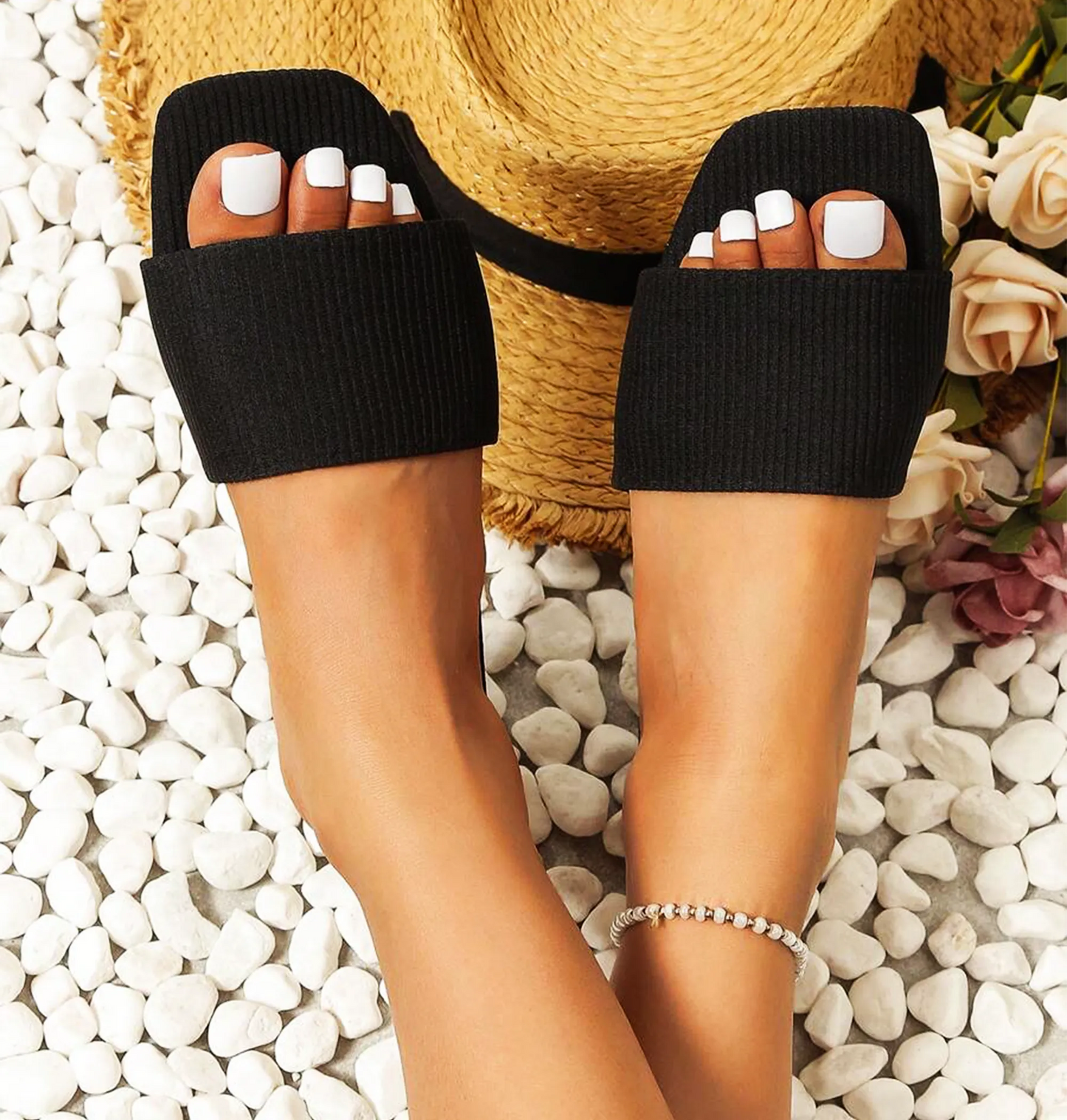 Sandália Rasteira Feminina Bella Summer | Conforto e Estilo