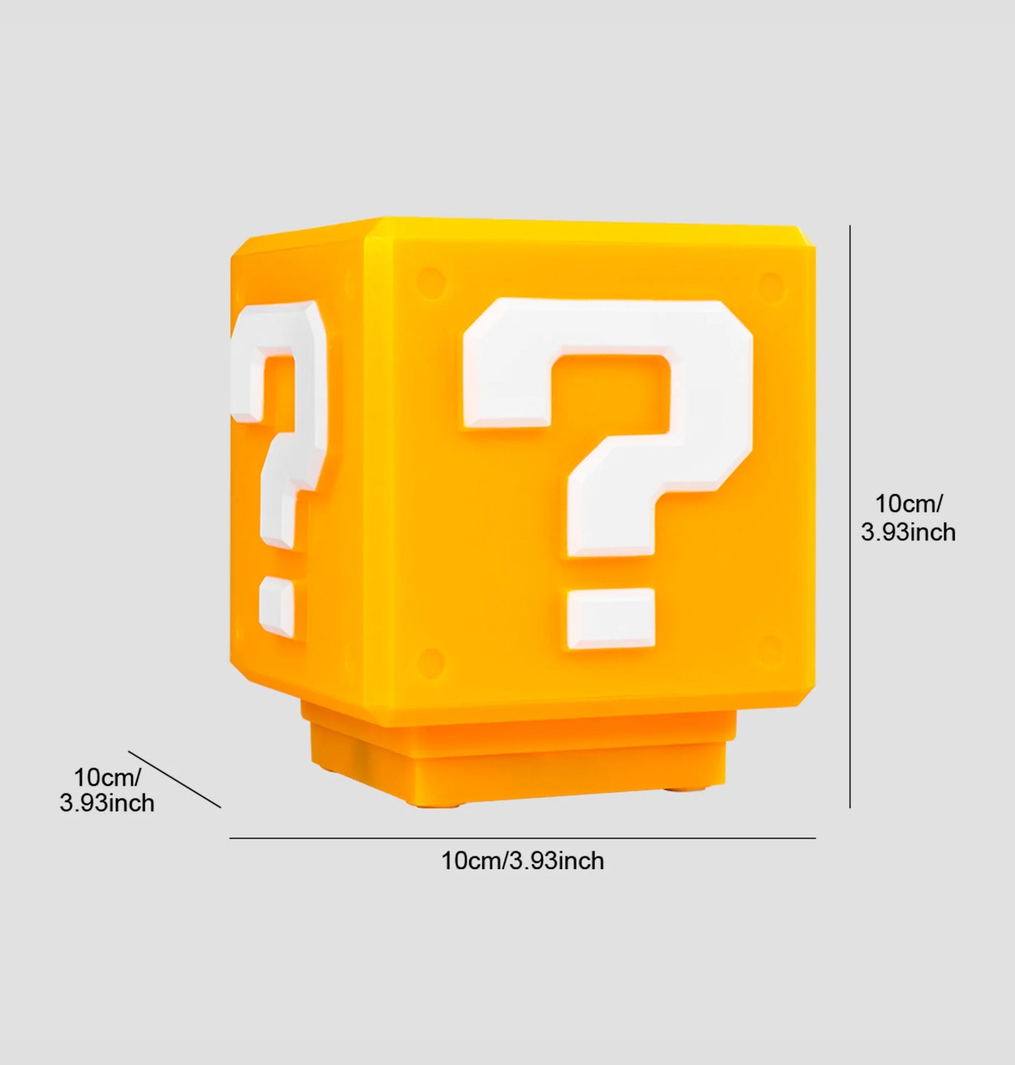 Luminária do Super Mario - Bloco de Interrogação com Som