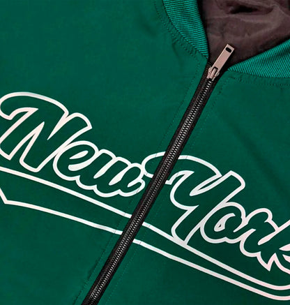 Jaqueta Bomber Letter New York