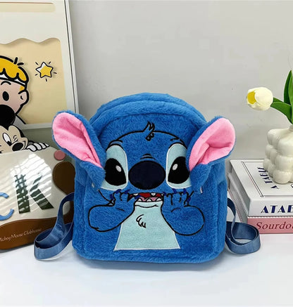 Mochila de Pelúcia Stitch X Paczun com Orelhas 3D