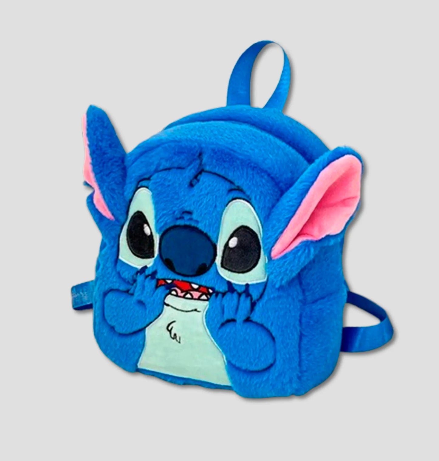 Mochila de Pelúcia Stitch X Paczun com Orelhas 3D