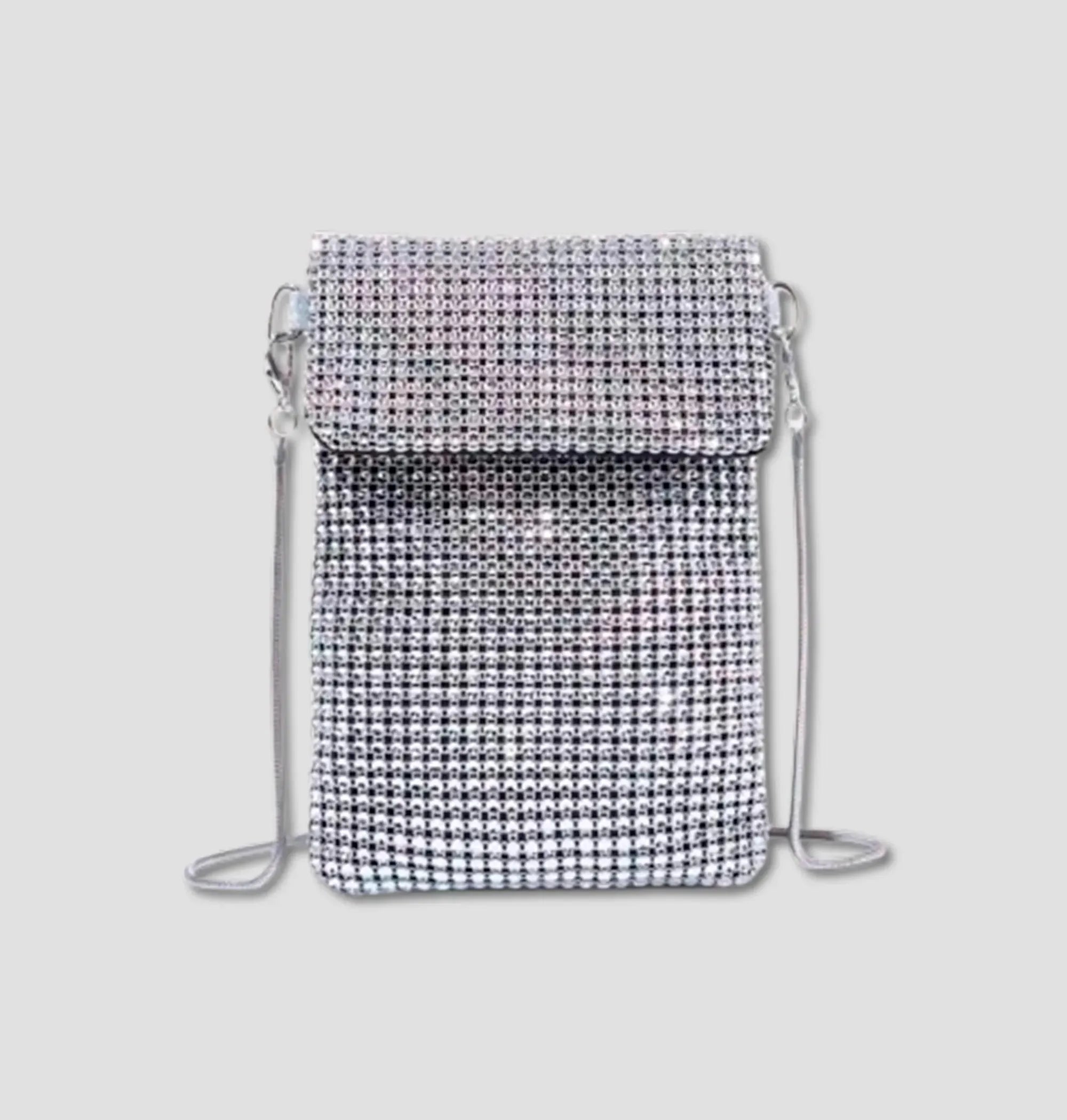Mini Bolsa Glam Rhinestone – Luxo e Brilho