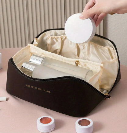 Necessaire Organizadora de Maquiagem Luxo em Couro