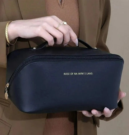 Necessaire Organizadora de Maquiagem Luxo em Couro