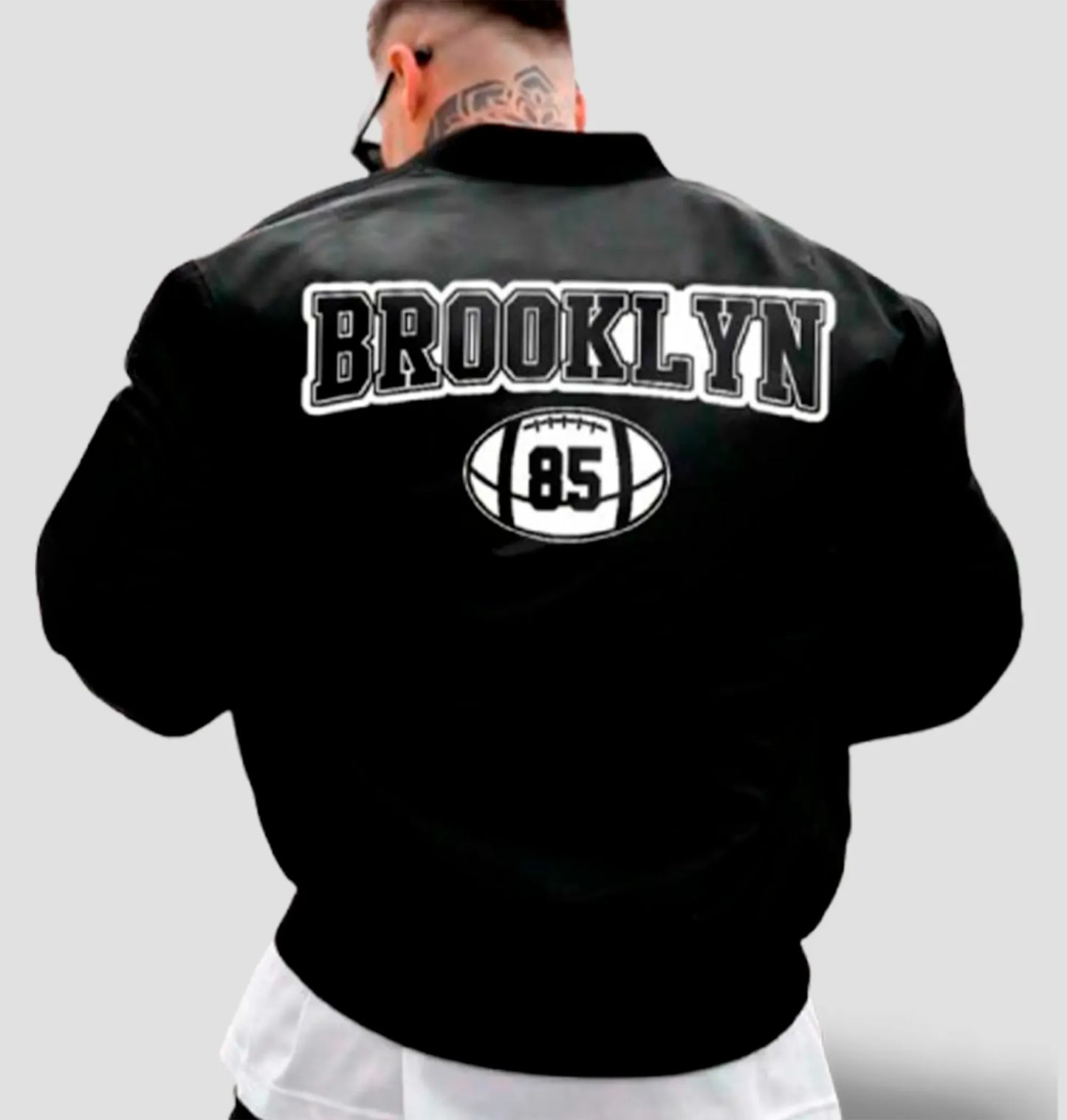 Jaqueta Bomber Letter New York