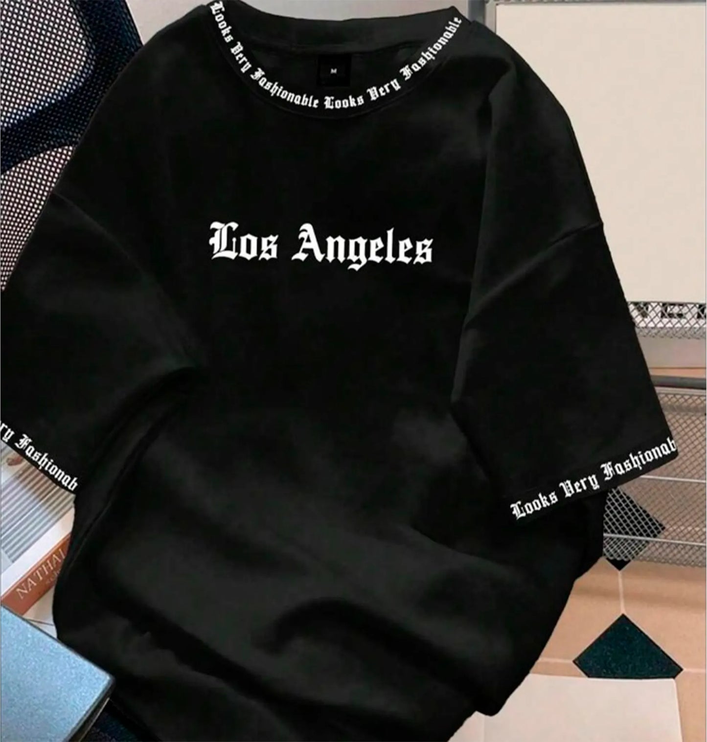 Camiseta Masculina Los Angeles – Estampa EMRG Streetwear