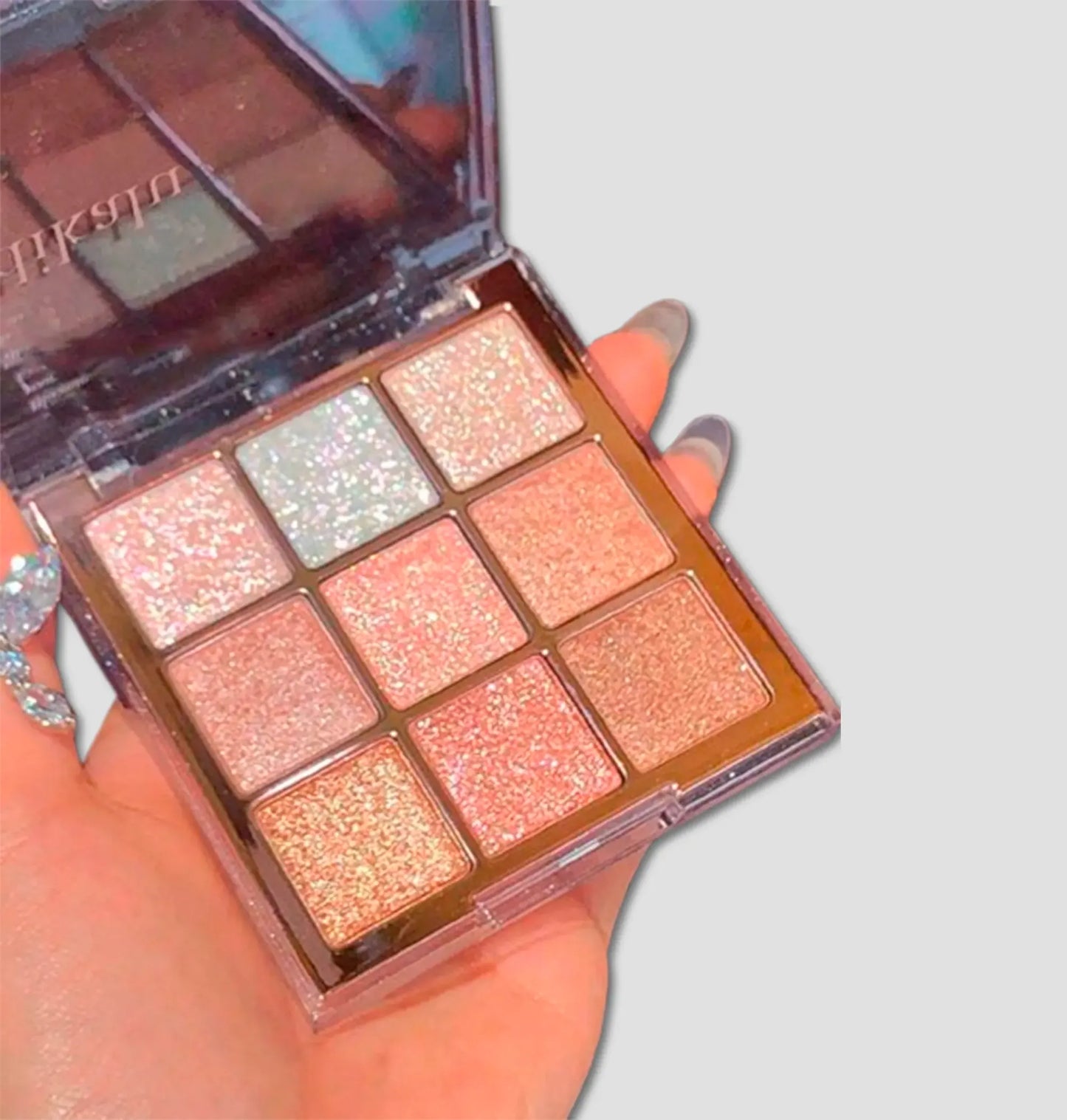 Paleta de Sombras Matte & Cintilante – Cores Intensas