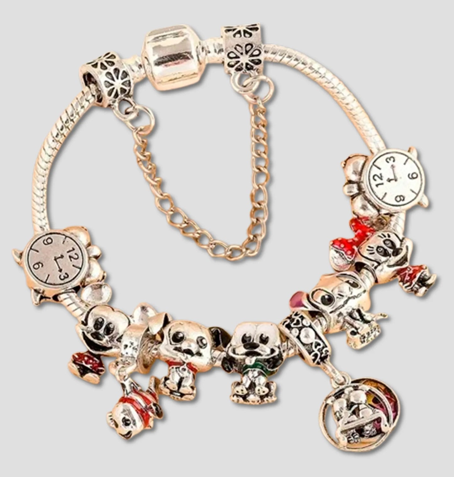 Pingentes Charme Vintage Personagens 925