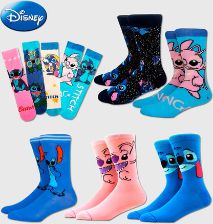 Meias Stitch & Angel | Conforto, Estilo e Magia Disney