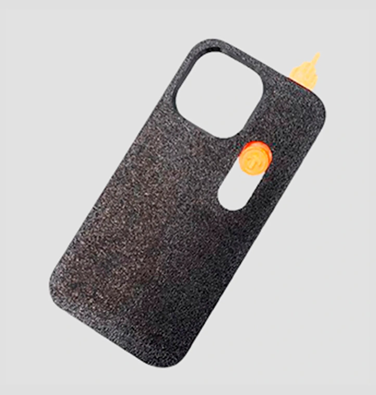 Capa de celular com deslizamento de dedo criativo para iPhone