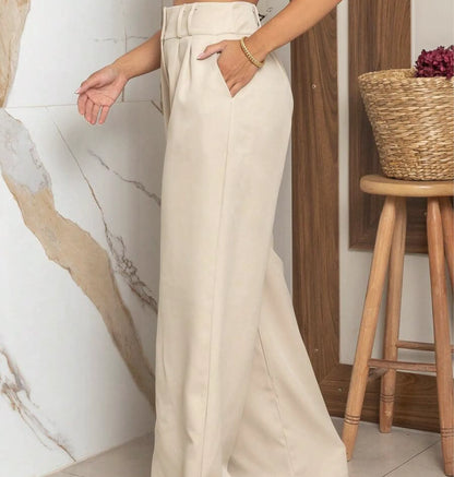 Calça Pantalona Alfaiataria - Estilo Casual, Conforto e Modelagem Solta