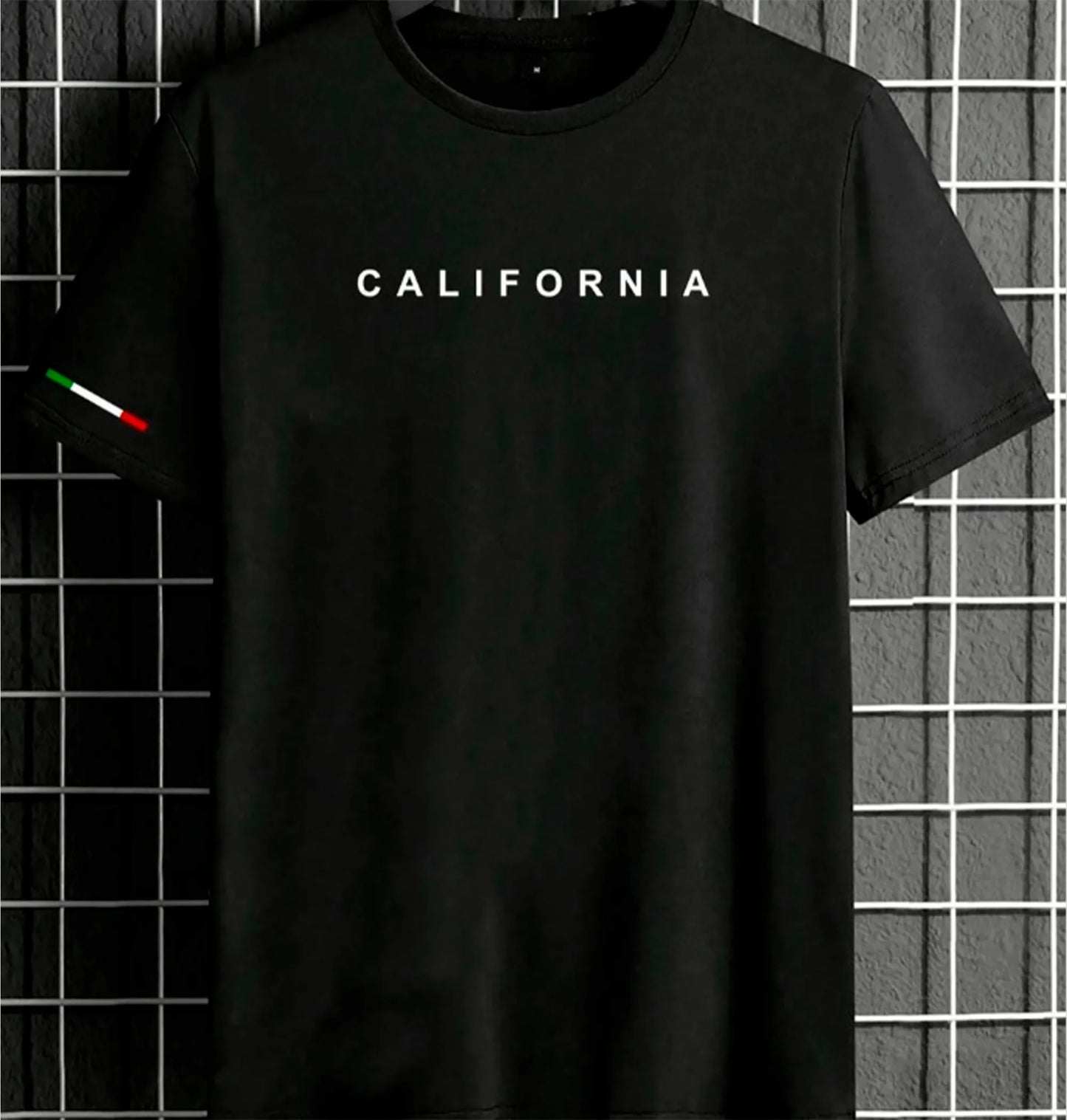 Camiseta Masculina California – Algodão Premium, Streetwear