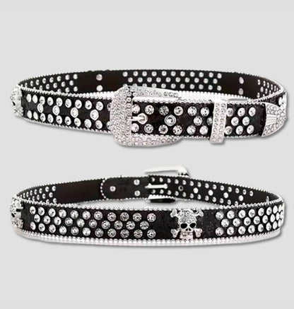 Cinto Y2K Cowgirl com Strass Unisex – Estilo Look Casual