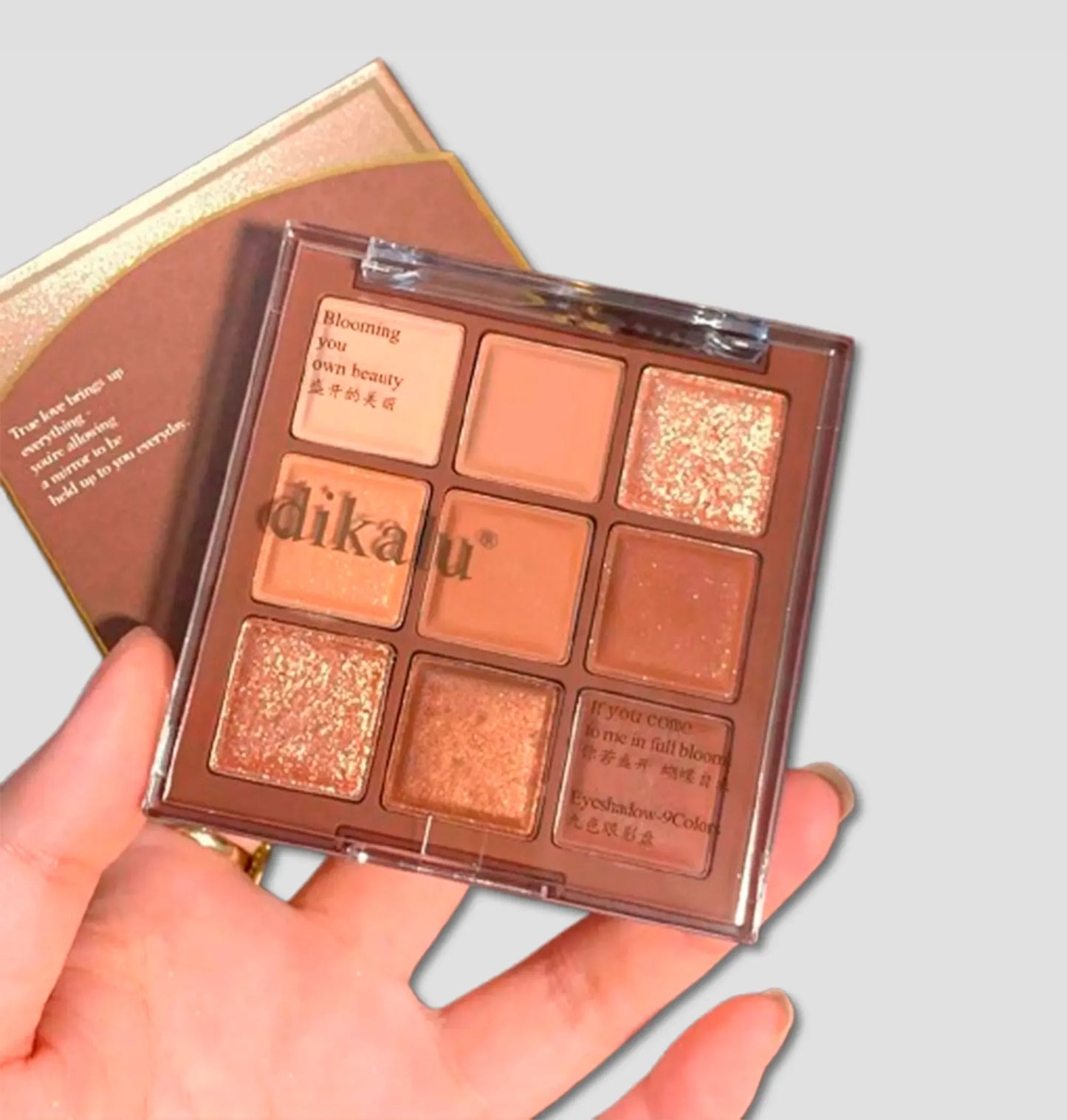Paleta de Sombras Neutras e Iluminadoras