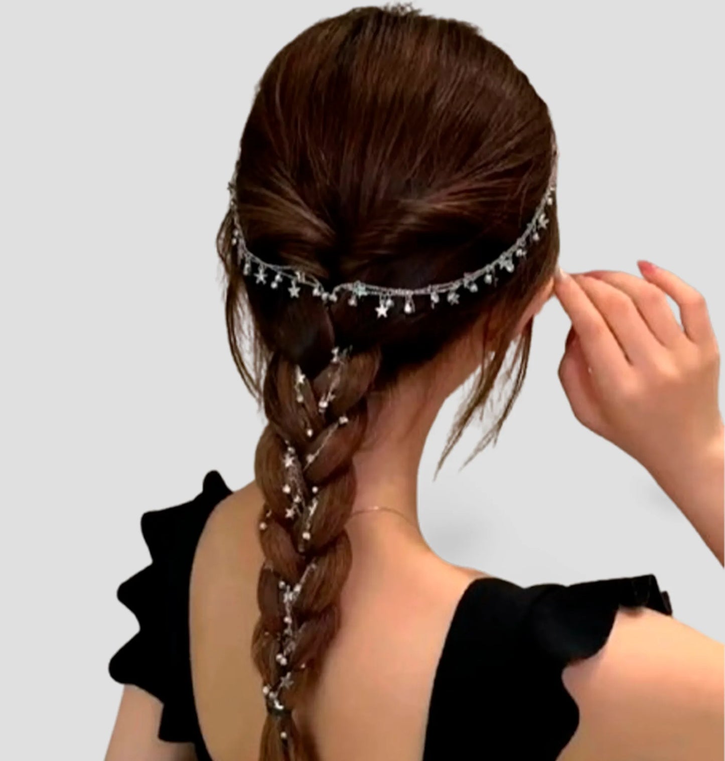 Grampo de Cabelo – Corrente Estrela Borla
