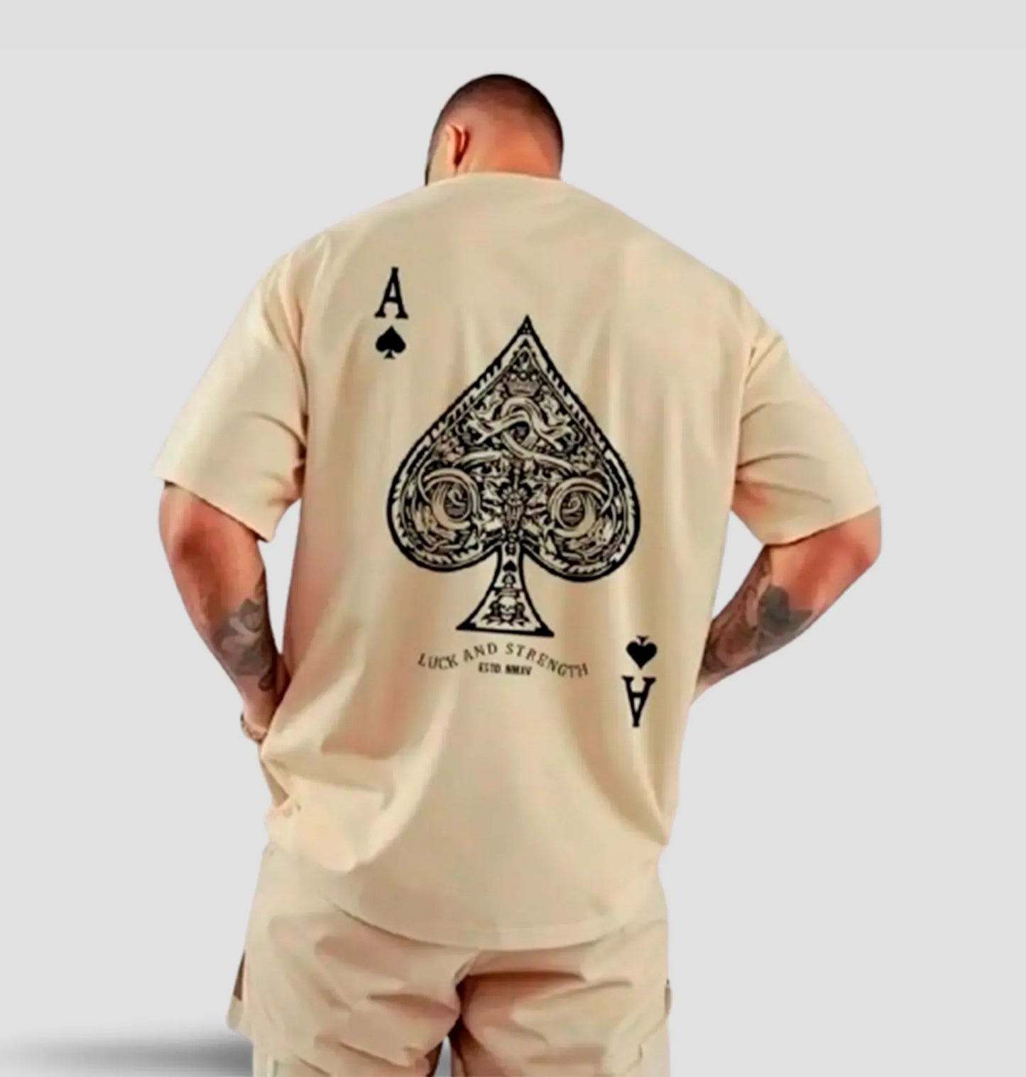 Camiseta Masculina Ás de Espadas – Streetwear