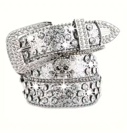 Cinto Y2K Cowgirl com Strass Unisex – Estilo Look Casual
