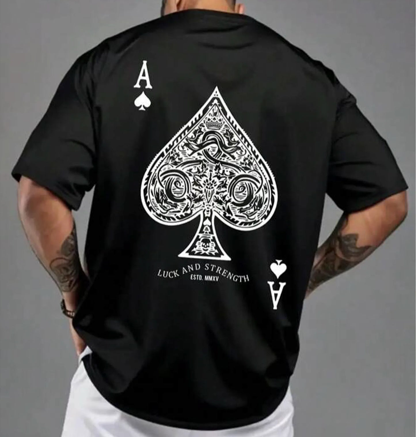 Camiseta Masculina Ás de Espadas – Streetwear