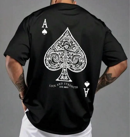 Camiseta Masculina Ás de Espadas – Streetwear