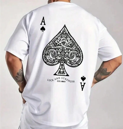 Camiseta Masculina Ás de Espadas – Streetwear