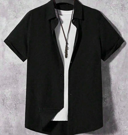 Camisa Social Masculina – Estilo Clássico e Casual