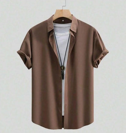 Camisa Social Masculina – Estilo Clássico e Casual