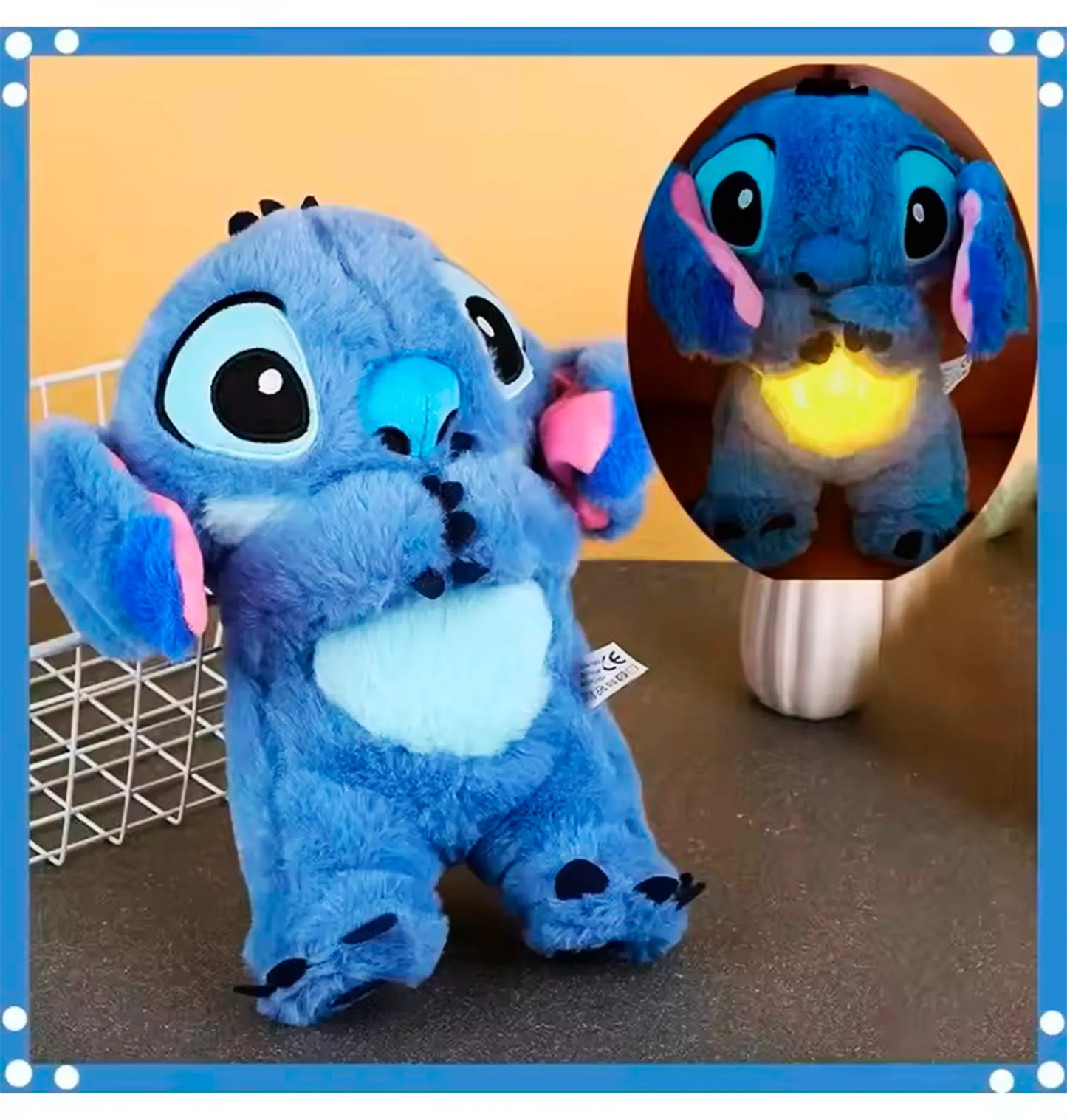 Stitch Calm & Sleep | Pelúcia Antiansiedade que Respira