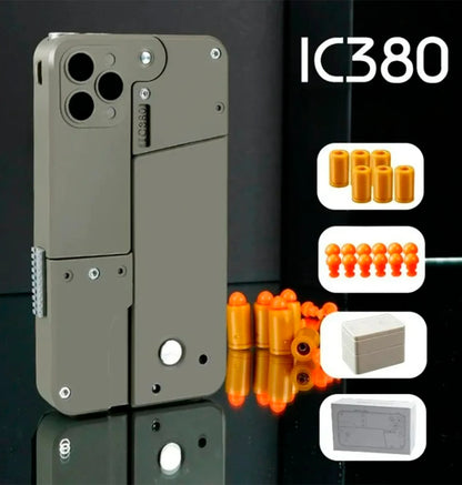 Pistola Dobrável IC380 - Celular Fake
