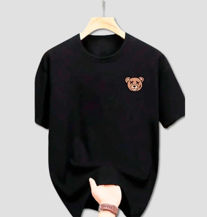 Camiseta Masculina Algodão Premium Urso Teddy