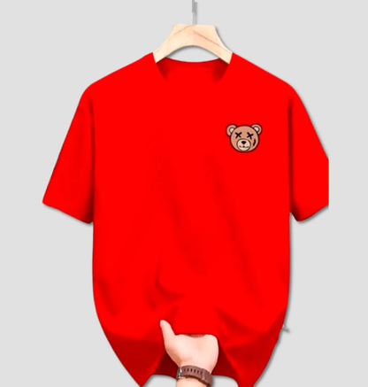 Camiseta Masculina Algodão Premium Urso Teddy