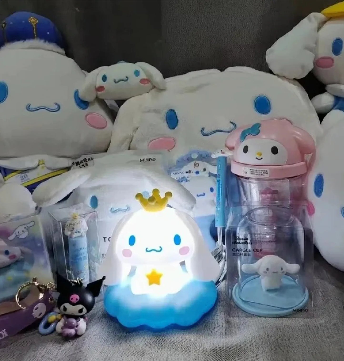 Luminária Sanrio Hello Kitty Kawaii