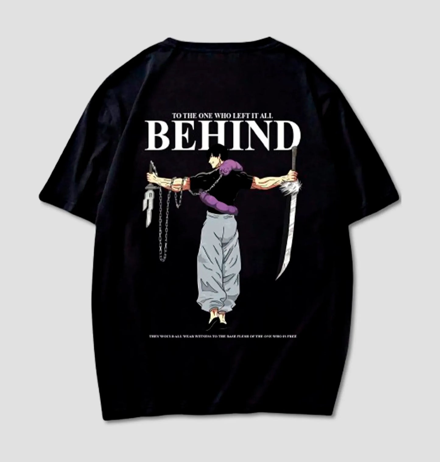 Camiseta Unissex Anime Fushigoro – Streetwear 100% Algodão